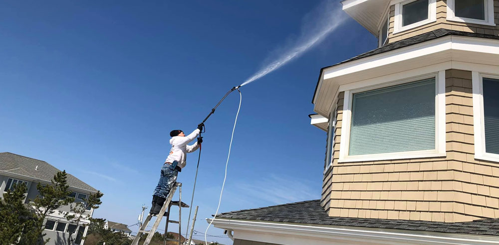 Preparing for Power Washing