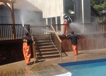 Deck Power Washing Long Island