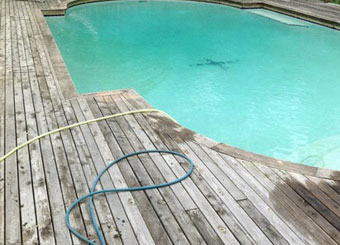 Pool Deck Power Washing Long Island