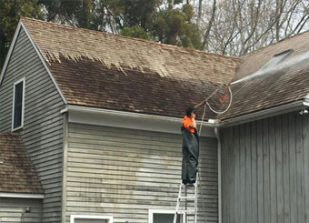 Roof Power Washing Long Island